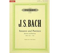 EDITION PETERS BACH JOHANN SEBASTIAN - THE 6 SOLO SONATAS AND PARTITAS BWV 1001-1006 - VIOLIN Classical sheets Violin