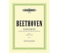 EDITION PETERS BEETHOVEN LUDWIG VAN - PIANO CONCERTO NO.3 IN C MIN OP.37 - PIANO 4 HANDS Classical sheets Piano