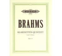 EDITION PETERS BRAHMS JOHANNES - QUINTET IN B MINOR OP.115 - CLARINET(S) AND OTHER INSTRUMENTS Classical sheets Clarinet