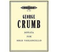 EDITION PETERS CRUMB GEORGE - SONATA - CELLO Classical sheets Cello