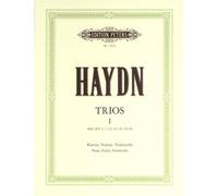 EDITION PETERS HAYDN JOSEPH - PIANO TRIOS, COMPLETE VOL.1 - PIANO TRIOS Classical sheets Piano