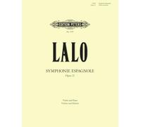 EDITION PETERS LALO EDOUARD - SYMPHONIE ESPAGNOLE OP.21 - VIOLIN AND PIANO Classical sheets Violin
