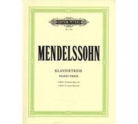 EDITION PETERS MENDELSSOHN FELIX - PIANO TRIOS IN D MINOR OP.49; C MINOR OP.66 - PIANO TRIOS Classical sheets Piano