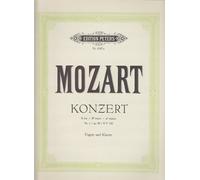 EDITION PETERS MOZART W. A - KONZERT B DUR N°1 OP.96 KV 191 Classical sheets Bassoon