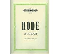 EDITION PETERS RODE PIERRE - 24 CAPRICES - VIOLIN Classical sheets Violin