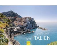Edition Seidel Bella Italia Premium Calendar 2026 Format DIN A4 Wall Calendar Europe Rome Venice Tuscany Lake Garda Pisa
