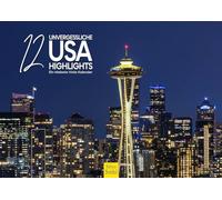 Edition Seidel Premium Calendar 12 Memorable USA Highlights 2026 Format DIN A4 Wall Calendar National Parks New York Chicago Miami San Francisco Boston Metropolis Skyline Melanie Viola