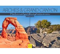 Edition Seidel Premium Calendar Arches & Grand Canyon 2026 Format DIN A3 Wall Calendar Nature Calendar USA Utah Arizona National Park Impressions Colorado River Rock Formations Melanie Viola