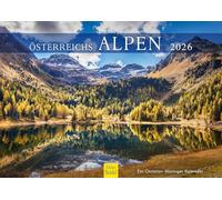 Edition Seidel Premium Calendar Austria Alps 2026 Format DIN A3 Wall Calendar Europe Germany Italy Austria France Bavaria Tyrol South Tyrol Chamonix Christian Müringer