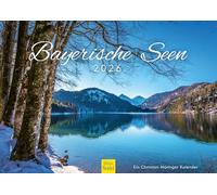 Edition Seidel Premium Calendar Bavarian Lakes 2026 Format DIN A3 Wall Calendar Europe Germany Bavaria Schwangau Ramsau Bodensee Königssee Chiemsee Tegernsee Christian Müringer