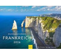 Edition Seidel Premium Calendar Beautiful France 2026 Format DIN A4 Wall Calendar Paris Brittany Provence Normandy Alsace Corsica Loire Coast Atlantic Christian Müringer