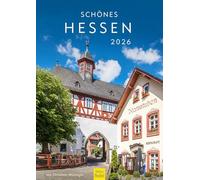 Edition Seidel Premium Calendar Beautiful Hessen 2026 Format DIN A3 Wall Calendar Germany Frankfurt Römer Kurhaus Wiesbaden Limburger Cathedral Taunus Christian Müringer
