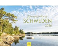Edition Seidel Premium Calendar Beautiful Sweden 2026 Format DIN A4 Wall Calendar Scandinavia Stockholm Gothenburg Forests Lakes Mountains Elche National Park Abisko Baltic Sea