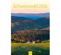 Edition Seidel Premium Calendar Black Forest 2026 Format DIN A3 Wall Calendar Europe Germany Bavaria Baden-Württemberg South Germany Werner Dieterich