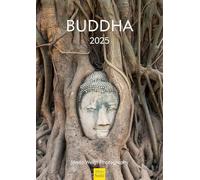 Edition Seidel Premium Calendar Buddha 2025 Format DIN A3 Wall Calendar Asia Sayings Meditation Relaxation Mindfulness Health Mario Weigt