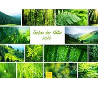 Edition Seidel Premium Calendar Colours of Nature 2026 Format DIN A3 Wall Calendar Landscape Nature Wilderness Flowers Forests Mountains Lakes
