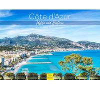 Edition Seidel Premium Calendar Côte d'Azur Idyll and History 2026 Format DIN A3 Wall Calendar Europe France South France Mediterranean Nice Cannes Melanie Viola