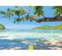 Edition Seidel Premium Calendar Dream Beaches 2026 Format DIN A4 Wall Calendar Caribbean Maldives Seychelles Dominican Republic Beach Sea Coast Palm Trees