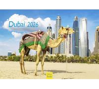 Edition Seidel Premium Calendar Dubai 2026 Format DIN A4 Wall Calendar Asia United Arab Emirates Persian Golf Burj Khalifa Metropolis Skyline