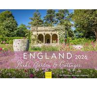 Edition Seidel Premium Calendar England Parks, Gardens & Cottages 2026 Format DIN A3 Wall Calendar Cornwall Sussex Castle Idyllic Villages British Christian Müringer
