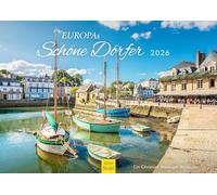 Edition Seidel Premium Calendar Europe Beautiful Villages 2026 Format DIN A3 Wall Calendar Europe Scotland Spain Denmarket England France Italy Sweden Village Christian Müringer