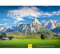 Edition Seidel Premium Calendar Fascination Alps 2026 Format DIN A3 Wall Calendar Europe Germany Italy Austria France Bavaria Tyrol South Tyrol Chamonix Christian Müringer