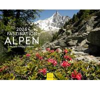 Edition Seidel Premium Calendar Fascination Alps 2026 Format DIN A4 Wall Calendar Europe France Germany Austria Switzerland Italy Mountains Peter Schickert