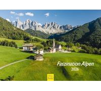 Edition Seidel Premium Calendar Fascination Alps 2026 Format DIN A4 Wall Calendar Europe Nature Mountains Germany Austria Italy France