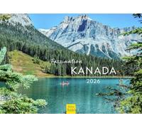 Edition Seidel Premium Calendar Fascination Canada 2026 Format DIN A4 Wall Calendar Nature Calendar North America Toronto Ottawa Ouébec Niagara Falls Rocky Mountains