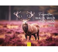 Edition Seidel Premium Calendar Fascination Forest Wild and Hunting 2026 Format DIN A4 Wall Calendar Nature Forest Animals Field Hunter Tradition Hunting Motifs Landscape Forest Life