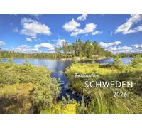 Edition Seidel Premium Calendar Fascination Sweden 2026 Format DIN A4 Wall Calendar Scandinavia Stockholm Gothenburg Elche National Park Abisko Baltic Sea