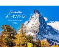 Edition Seidel Premium Calendar Fascination Switzerland 2026 Format DIN A3 Wall Calendar Europe Geneva Ticino Valais Thurgau Mountains Landscape Nature Lake Werner Dieterich