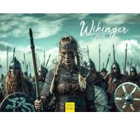 Edition Seidel Premium Calendar Fascination Viking 2026 Format DIN A4 Wall Calendar Scandinavia Legendary Warrior Culture Warrior Fantasy Legends Sagas