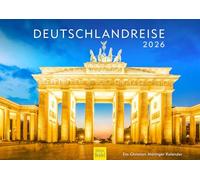 Edition Seidel Premium Calendar Germany Travel 2026 Format DIN A3 Wall Calendar Berlin Bavaria Saxony Lake Constance Sylt Rhine Alps Christian Müringer