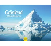 Edition Seidel Premium Calendar Greenland Impressions 2026 Format DIN A4 Wall Calendar Denmark North Atlantic Arctic Circle Fjords Ice Icebergs