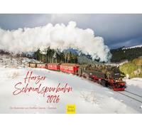 Edition Seidel Premium Calendar Harz Narrow Gauge Railway 2026 Format DIN A3 Wall Calendar Germany Resin Brocken Steam Train Railway Train Technology Steffen Gierok-Latniak