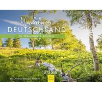 Edition Seidel Premium Calendar Hiking Germany 2026 Format DIN A3 Wall Calendar Natural Calendar 12 Wonderful Tours Information Highlights Hiking Trails Christian Müringer