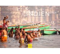 Edition Seidel Premium Calendar India 2026 Format DIN A3 Wall Calendar Asia Temple People Coast Nature Peter Schickert