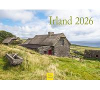 Edition Seidel Premium Calendar Ireland 2026 Format DIN A4 Wall Calendar Europe Ireland Dublin Green Island Sea National Park