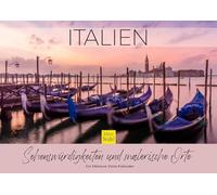 Edition Seidel Premium Calendar, Italy Sights and Picturesque Places 2026 Format DIN A3 Wall Calendar Rome Merano Venice Verona Turin Florence Milan Melanie Viola