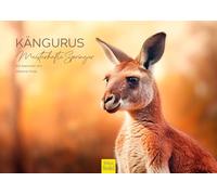 Edition Seidel Premium Calendar Kangaroos Masterful Springer 2026 Format DIN A3 Wall Calendar Animal Calendar Australia Kangaroo Animal Wild Animal Marsupial Mammal Melanie Viola