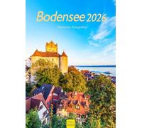 Edition Seidel Premium Calendar Lake Constance 2026 Format DIN A3 Wall Calendar Europe Germany South Germany Switzerland Austria Bavaria Baden-Württemberg Konstanz Werner Dieterich