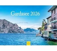 Edition Seidel Premium Calendar Lake Garda 2026 Format DIN A4 Wall Calendar Italy South Tyrol Veneto Sirmione Limone sul Garda Isola del Garda Malcesine Alps