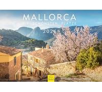 Edition Seidel Premium Calendar Mallorca The Most Beautiful Places 2026 Format DIN A3 Wall Calendar Europe Spain Palma Balearic Islands Island Mediterranean Christian Müringer