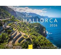 Edition Seidel Premium Calendar Mein Mallorca 2026 Format DIN A3 Wall Calendar Europe Spain Palma Balearic Islands Island Mediterranean Coastal Landscape Christian Müringer