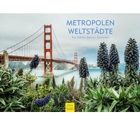 Edition Seidel Premium Calendar Metropolises World Cities 2026 Format DIN A3 Wall Calendar New York San Francisco Hong Kong Rio Skyline Stefan Becker