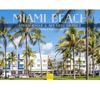 Edition Seidel Premium Calendar Miami Beach Idyll & Art Deco District 2026 Format DIN A3 Wall Calendar USA Florida Beach Palm Trees Atlantic Melanie Viola