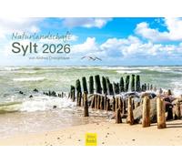 Edition Seidel Premium Calendar Natural Landscape Sylt 2026 Format DIN A4 Wall Calendar Nature Calendar Germany East Frisia Schleswig-Holstein North Sea Island Andrea Dreegmeyer