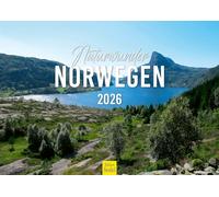 Edition Seidel Premium Calendar Natural Wonders Norway 2026 Format DIN A3 Wall Calendar Europe Scandinavia Lofoten Nature Fjord Coast Fjords Waterfall