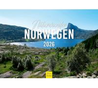 Edition Seidel Premium Calendar Natural Wonders Norway 2026 Format DIN A4 Wall Calendar Europe Scandinavia Lofoten Nature Fjord Coast Fjords Waterfall